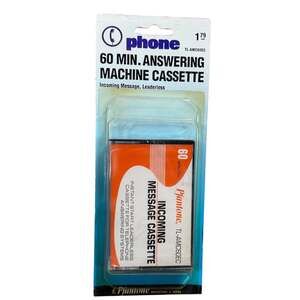 Pfantone TL-AMC60EC 60 Minute Incoming Message Answering Machine Cassette Tape N